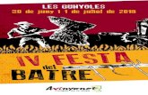 IV FESTA del BATRE › ... › 06 › Flyer-Festa-Batre-2018-DEFINIT… · BATRE del. DISSABTE 30 DE JUNY De 17:00 a 21:00 a l’Era de la Roca EXPOSICIÓ D’EINES I MAQUINÀRIA