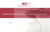 Enseñanza Eficaz de la Lectura Funcional · ENSEÑANZA EFICAZ DE LA LECTURA FUNCIONAL Segunda edición 2020 Descripción general El curso de Enseñanza Eficaz de la Lectura Funcional