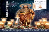 Carrión Santiago 2017 Carrión - Diario La Comarca de ... · Santiago fue el primer apóstol que ofreció su vida por el evangelio, cumpliéndose así la profecía de Jesús que