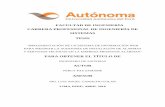 Autonoma - FACULTAD DE INGENIERÍA CARRERA PROFESIONAL …repositorio.autonoma.edu.pe/bitstream/AUTONOMA/542/3... · 2018-11-26 · facultad de ingenierÍa carrera profesional de