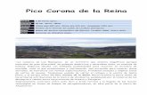 Pico Corona de la Reina - Webnode · Salimos de Leciñena a 30 km. de Zaragoza desde las piscinas municipales en la entrada del pueblo, cruzamos la carretera que viene de Zaragoza,