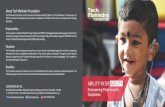 techmahindrafoundation.org › wp-content › ... · - Sakina Bedi, Project Director Jagriti School, Pune "Working with Tech Mahindra Foundation has been a big learning experience