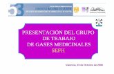 Presentaci n congreso de la SEFH - Esperanza Quintero P con… · presentaciÓn del grupo de trabajo de gases medicinales sefh ... las Áreas de gestiÓn del servicio de farmacia