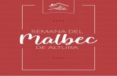 Malbec - turismosalta.gov.arturismosalta.gov.ar/images/uploads/Semana del Malbec de Altura 20… · Salta participa con el 3,15% de esa distribución (1398,70 has), ubicándose en