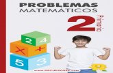 PROBLEMAS - RECURSOSEP...Este cuadernillo es un proyecto educativo de formado por fichas de problemas competenciales de Matemáticas para alumnos de 2.º de Primaria. En la realización