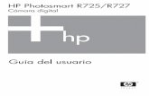 Cámara digital - Hewlett Packardh10032. · cámara, asegúrese de utilizar el adaptador de la base con la etiqueta azul redonda. Para obtener más instrucciones, consulte la Guía