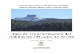 Comisión Nacional de Áreas Naturales Protegidas · Evaluación del Uso del Suelo y Vegetación en Áreas Naturales Protegidas Federales de México” elaborado por la Subdirección