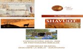 Convocatoria SukatDavid Festividades 2020...Festividades de primavera - verano: (Pesaj, panes sin levadura, primicias y pentecostes) Durante los 7 días de la festividad de panes sin