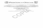 PERIÓDICO OFICIALpo.tamaulipas.gob.mx/wp-content/uploads/2017/02/cxlii-12...Periódico Oficial Victoria, Tam., jueves 26 de enero de 2017 Página 3 En nuestra administración, la