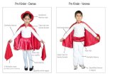 Sombrero Nortino rojo Capa roja concolegioteo.cl/archivos/archivos/Trajes_Fiesta_Chilenidad_FINAL_1.pdf · a la rodilla Panty blanca 2 Pañuelos rojos (con elástico para las muñecas)