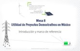 Mesa 8 Utilidad de Proyectos Demostrativos en México...Utilidad de Proyectos Demostrativos en México. Mesa 8: Introducción al Panel. Megatendencias: Estilos de vida. Se observan