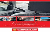 ¿Qué saben los españoles sobre el cinturón de seguridad? · Para la recogida de información se ha utilizado una muestra de 810 conductores, todos residentes en España, mayores