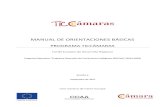 MANUAL DE ORIENTACIONES BÁSICAS TICCámaras.pdf · Documento Manual de Orientaciones Básicas Página 3 de 77 Fondo Europeo de Desarrollo Regional Una manera de hacer Europa •