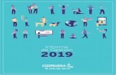 Informe de Gestión 2019 - cooprudea.com › wp-content › uploads › 2020 › ...Informe de Gestión 2019 4 Misión Generamos bienestar a nuestros asociados a través de soluciones