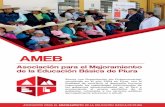 Asociación para el Mejoramiento de la Educación Básica de Piura · 2018-10-31 · Proyecto PROMEB El “Proyecto Mejoramiento de la Educación Básica” (Promeb) se implementó