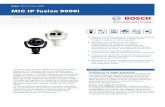 MIC IP fusion 9000i · PDF file imágenes visibles y térmicas, la cámara MIC IP fusion 9000i es la solución perfecta allí donde se necesite una captura de imágenes resistente