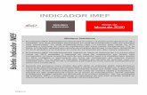 INDICADOR IMEF · 2020-06-01 · INDICADOR IMEF 3 PÚBLICO Indicador IMEF Manufacturero Cuadro 1: Indicador IMEF Manufacturero 34 39 44 49 5 4 5 9 06 07 08 09 10 11 12 13 14 15 16