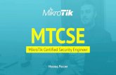 MTCSE - mikrotik-training.ru · Mikrotik HAP Lite и один час бесплатных телефонных консультаций с тренером независимо от