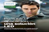 Brochure SmartLED México 1 9 Febrero 2017images.philips.com › is › content › PhilipsConsumer › PDF...O˜cinas, hoteles y tiendas. 4000K Índice de Reproducción Cromática
