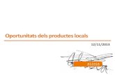 Oportunitats dels productes localsproductesdelaterra.diba.cat/sites/productesdelaterra... · 2014-03-13 · Les TIC: oportunitats i reptes •Creixement global i massiu de la telefonia