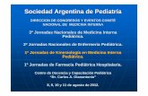 Sociedad Argentina de Pediatr ía...presi ón arterial en la circulaci ón pulmonar, sobrecarga ventricular derecha y eventualmente, cor pulmonale. Objetivos: • Reducir la hipoventilación