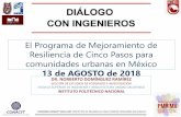 El Programa de Mejoramiento de Resiliencia de Cinco Pasos ...cicm.org.mx/wp-content/files_mf/pn2015118720180813cicmlong.pdf · COLEGIO DE INGENIEROS CIVILES DE MÉXICO. 13-agosto-2018