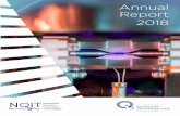 Annual Report 2018 - NQIT · our ion trap ‘processors’, and the engineering required to control these systems is well-advanced . Significant progress has been made in emerging