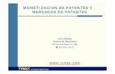 Enric Batalla-Monetizacion y mercados de patentes...Las “patant wars” están de rabiosa actualidad en el sector de las “high-Tech Patentes se están convirtiendo en serias fuentes
