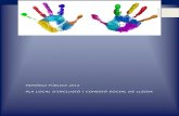 Memòria pública 2012 Pla Local Inclusió FINAL · 2013-04-10 · situació de sense llar, o el projecte intergeneracional “Aprèn amb els infants”, que reforça les activitats