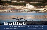 Butlletí · 2018-12-19 · D’INFORMACIÓ MUNICIPAL PRESENTACIÓ Josep Maria Cervera, Alcalde 03 Benvolguts i benvolgudes, A les envistes de tancar un altre any ens retrobem un