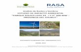 ESTUDIO DE IMPACTO AMBIENTAL - Chubut · El estudio de impacto ambiental se ha realizado contemplando la totalidad de la superficie. Sobre la misma, Propietarios: Renergy Argentina