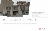 Casa de Estilo en Alquiler. hipólito... · 2018-06-25 · Casa de estilo Art Noveau Italiano, arquitecto Ubaldo Emiliani. Distribuida en 3 plantas de techos altos y sótanos, conserva