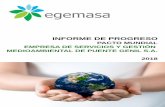 INFORME DE PROGRESO - Egemasaegemasa.es/wp-content/uploads/2018/10/INFORME-PROGRESO... · 2018-10-09 · 0. CARTA DE RENOVACIÓN DEL COMPROMISO INFORME DE PROGRESO 2018 EMPRESA DE