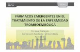 FÁRMACOS EMERGENTES EN EL TRATAMIENTO DE LA …...Límite superior del IC unilateral del 95% para RR