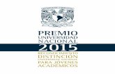 Secretaría General de la Universidad Nacional Autónoma de México …secretariageneral.unam.mx/wp-content/uploads/2017/03/... · 2017-03-27 · 11 PREMIO 2015 UNIVERSIDAD NACIONAL