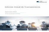Informe Anual de Transparencia - pkf-attest.es · servicios a las áreas de consultoría de gestión y calidad, corporate, consultoría medioambiental, mercado de capitales, tecnologías