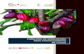 CATALOGO DE MAQUINARIA PARA PROCESAMIENTO DE …Catalogo de maquinaria para procesamiento de cacao Cooperación Alemana al Desarrollo - GIZ Prolongación Arenales 801 Lima 18, Perú