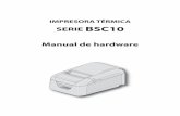 IMPRESORA TÉRMICA SERIE BSC10 - Star Micronics · Title: BSC10 Hardware Manual Author: Star Micronics Co., Ltd. Subject: Spanish Keywords: 2017.6.30 Rev. 2.2 hm00034 Created Date: