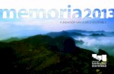 MEMORIA DE ACTIVIDADES 2013 - أپrea de Medio Ambiente, Sostenibilidad Territorial Cabildo de Tenerife,