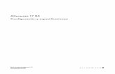 363n y especificaciones - Dell · Alienware 17 R4 Configuración y especificaciones Modelo de computadora: Alienware 17 R4 Modelo reglamentario: P31E T ipo reglamentario: P31E001