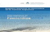 Registro Nacional de Femicidios de la Justicia Argentina · 2019-01-16 · Comisión Nacional de Gestión Judicial con miras a la modernización total del Poder Judicial. Uno de los