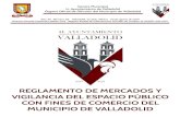 Reglamento de Mercados y Espacios Públicos del Municipio de Valladolid…valladolid.gob.mx/wp-content/uploads/2019/09/Gaceta-86.pdf · 2019-09-02 · Gaceta Municipal H. Ayuntamiento