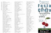 Festa de la Cirera | Torrelles de Llobregatfestacirera.cat › docs › Programa Festa Cirera 1997.pdf · 2016-10-21 · FORN VELL Pi Major, 27 T. 6890961 FOTO M. ROSA Major, 47 T.