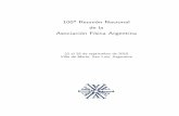 100a Reuni on Nacional de la Asociaci on F sica Argentinarafa.fisica.org.ar/wp-content/uploads/2018/10/AFA_2015... · 2018-10-17 · Riqueza y Diversidad en las Propiedades Magn eticas