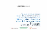 Asociación de Escritores Extremeños Red de Aulas de Literatura … · 2019-11-21 · Colaboró en el guion de la ópera ba-sada en Don Quijote de la Mancha que La Fura dels Baus
