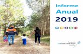 Informe Anual 2019...• Apalancamiento $ 2.606 MM COP • 1.217 niños atendidos: 836 en los 4 CDI, 381 en Hogares Comunitarios • 100% de cumplimiento en los verificadores de calidad