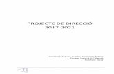 PROJECTE DE DIRECCIÓ 2017-2021€¦ · Projecte de direcció de Marco Berenguer Esteve Institut El Calamot 2 1. Introducció 1.1. Aproximació breu a la història del centre.