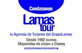 la Agencia de Turismo del GrupoLamas Desde 1992 …...Fiesta pre-viaje grupal e integradora en Punta Barranca Lamas online Durante todo el viaje un Coordinador filma las actividades