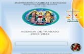 AGENDA DE TRABAJO 2019-2022 - mexicomfc.commexicomfc.com/files/Presidentes/Plan de Trabajo... · 11 AGENDA “Familias convertidas al amor de Dios, testimonio vivo de santidad”