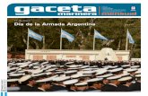 17 de mayo Día de la Armada Argentina › wp-content › uploads › ... · 4 de mayo. El 2 de mayo de 1982 un submarino nuclear inglés hundía al crucero ARA “General Belgrano”
